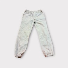Calvin Klein Jeans Boys 7 Beige Cotton Jogger Pants Elastic Waist Pockets Casual