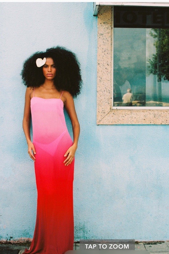 RAT & BOA ARABELLA PINK MAXI DRESS S BNWT 