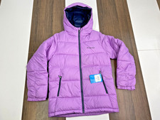 NEW Columbia Youth Unisex L Purple Pike Lake Jacket Gumdrop Long NWT Ret 90