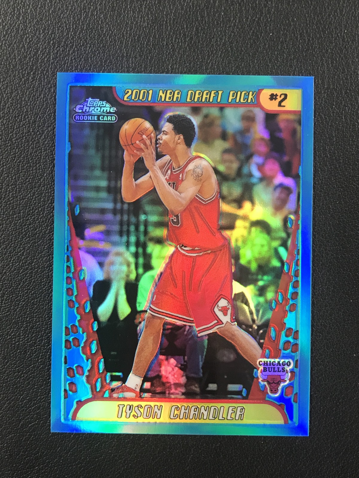 2001-02 Topps Chrome #130 Tyson Chandler Refractors Chicago Bulls
