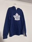 Toronto Maple Leafs Youth 10/12 Navy Blue Hooded Pullover Sweatshirt NHL Hockey — photo 2