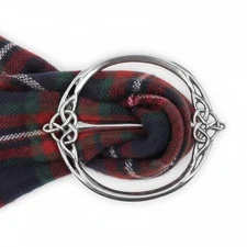Pewter Scottish Scarf Ring