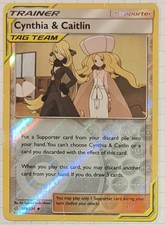 Cynthia & Caitlin [Reverse Holo] #189 Prices | Pokemon Cosmic