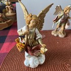 3- Vintage Fontanini 5" Roma Angle Gabriel, Mariel, Angel W/ Trumpet Somonetti — photo 2