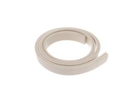 Gummi - Keder FüR Scheuerleiste 1 Meter Elfenbein KR51, KR51/1, KR51/2