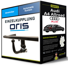 Abnehmbare Anhängerkupplung für AUDI A4 Allroad 07.2011-05.2016 Typ 8K/B8 Oris