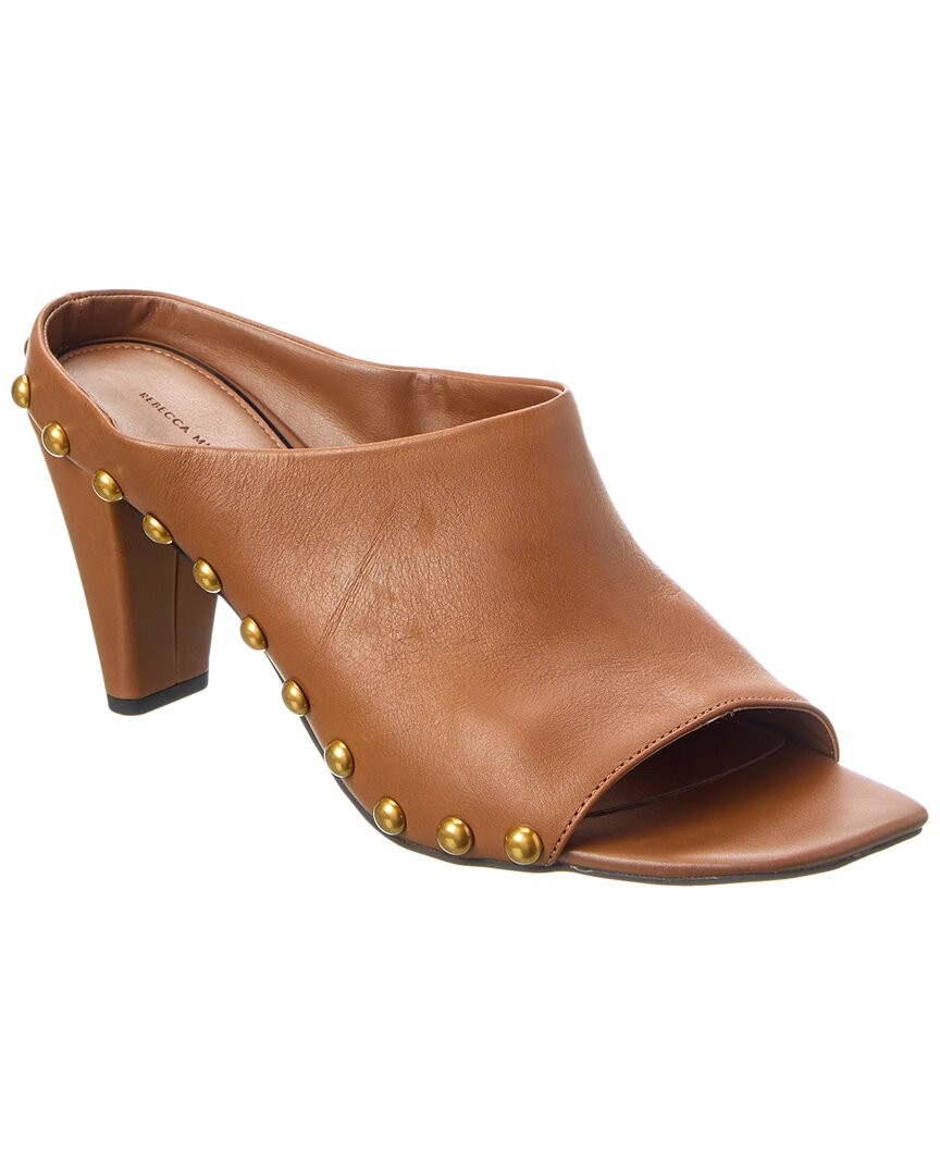 Ребекка Минкофф Rebecca Minkoff женская обувь из миланской кожи с шипами 22790₽