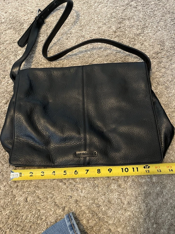 Bolso Bandolera Vintage Liz Claiborne Bolso de Hombro Negro Años 90 Y2K Foto 2 de 4