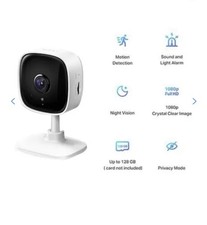 Lot 2 Bundle TP-LINK System Tapo C 100 Indoor/Night Vision Security WiFi Camera