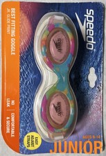 NEW Speedo Glide Girls/Children  s Swim Goggles UVA UVB Anti Fog FREE SHIPPING 