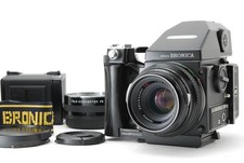    Near MINT    Zenza Bronica ETR Si Medium Format Camera 75mm Lens From JAPAN