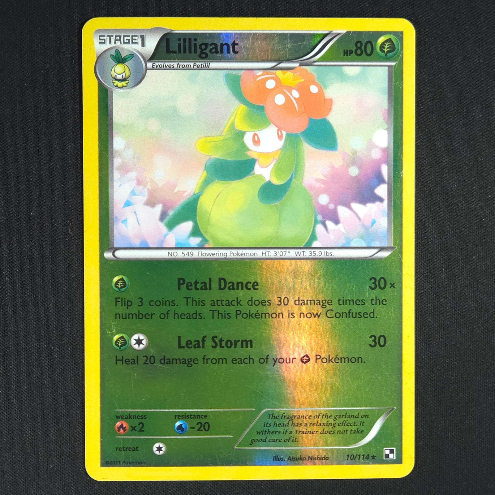 Lilligant 10/114 Holo - Black & White - Pokemon Card