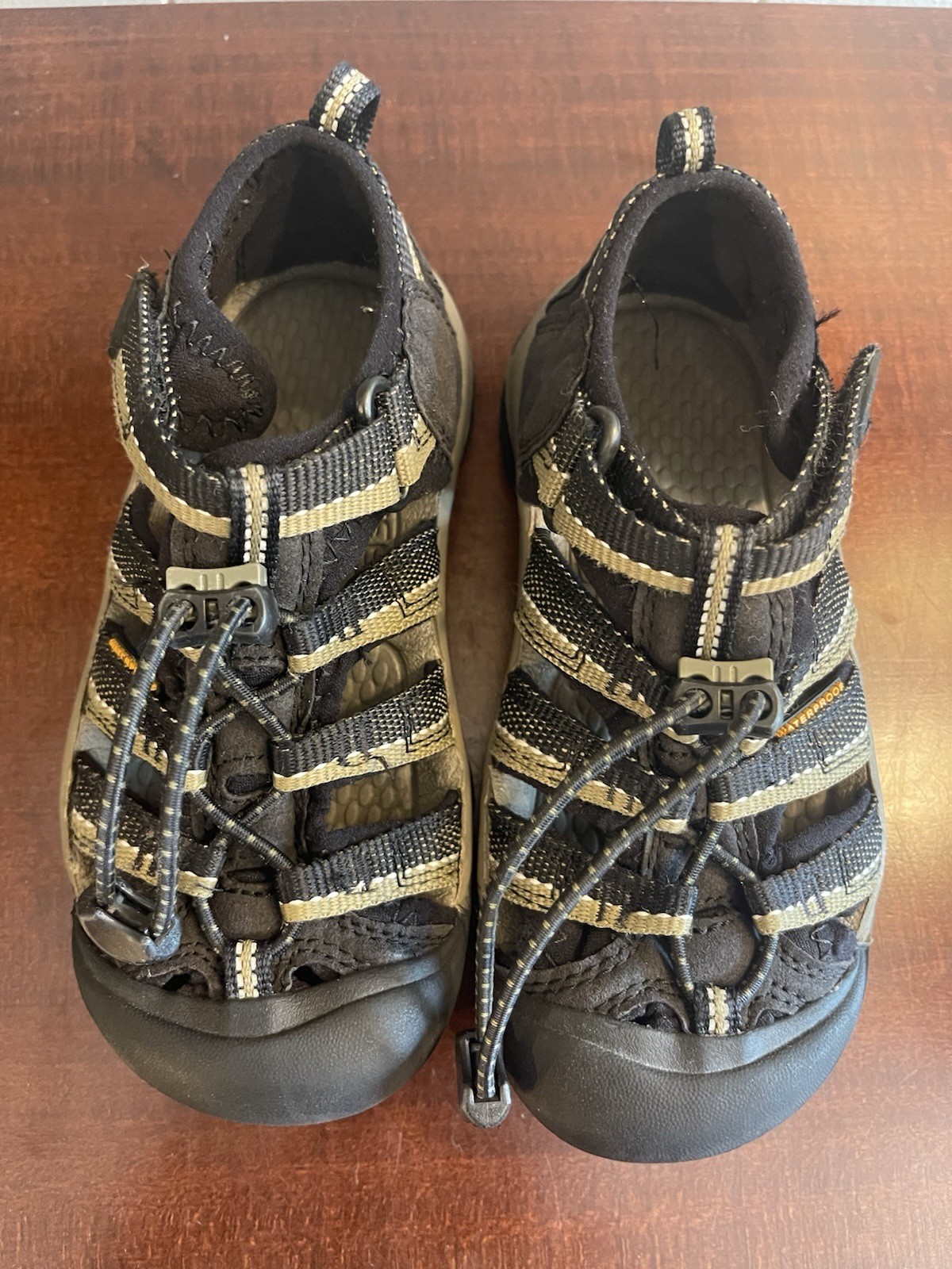 Sandali Keen Little Kids 11 Newport H2 Ragazzi Impermeabili Nero Sport Acqua EU 29