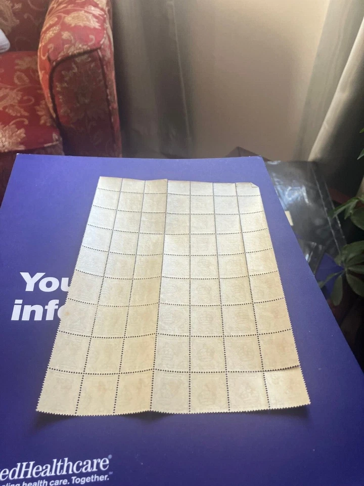 Estampillas de Hong Kong + 1945 + sg 142 + 4 centavos - Como nuevas N/H hoja 56 Foto 4 de 4