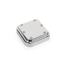 Alphacool Core 1 CPU Water Block and Thermal Grizzly 1851 Contact Frame, Silver