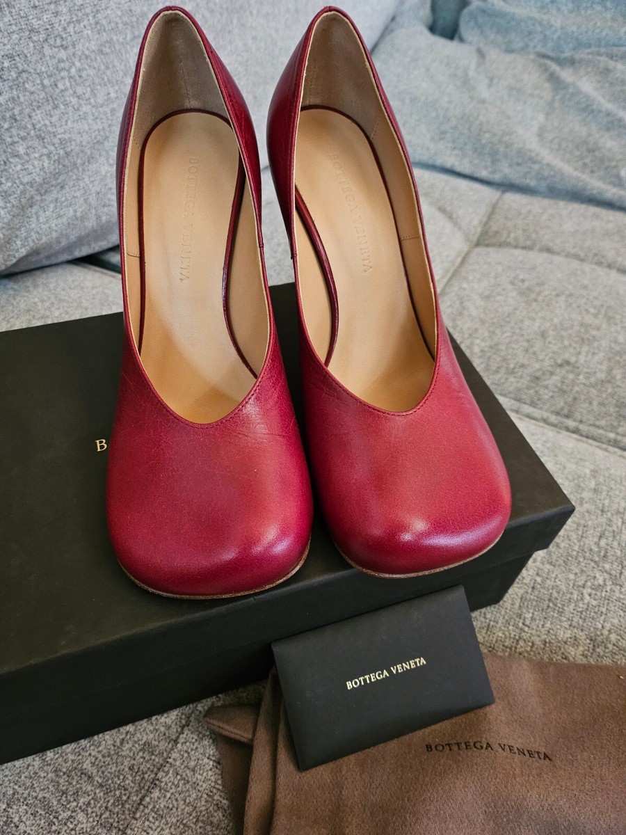 【美品】BOTTEGAVENETA スエードレッドシューズ**37** 美品】BOTTEGAVENETA スエードレッドシューズ**37** Bottega Veneta