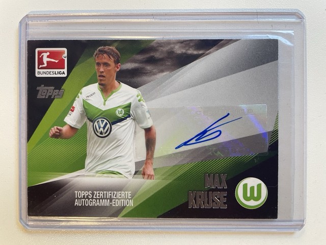 2015-16 Topps Bundesliga Chrome Autogramm Autograph /600 - Max Kruse