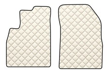 AUTO Vordere Fußmatten für NISSAN MICRA IV K13 05.10-12.16 Limousine Kombi CHAMP