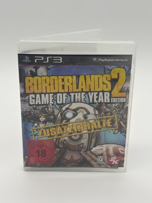 PS3 Sony Playstation 3 - Borderlands 2 Game of the Year Ed. Zusatzinha - CIB/PAL