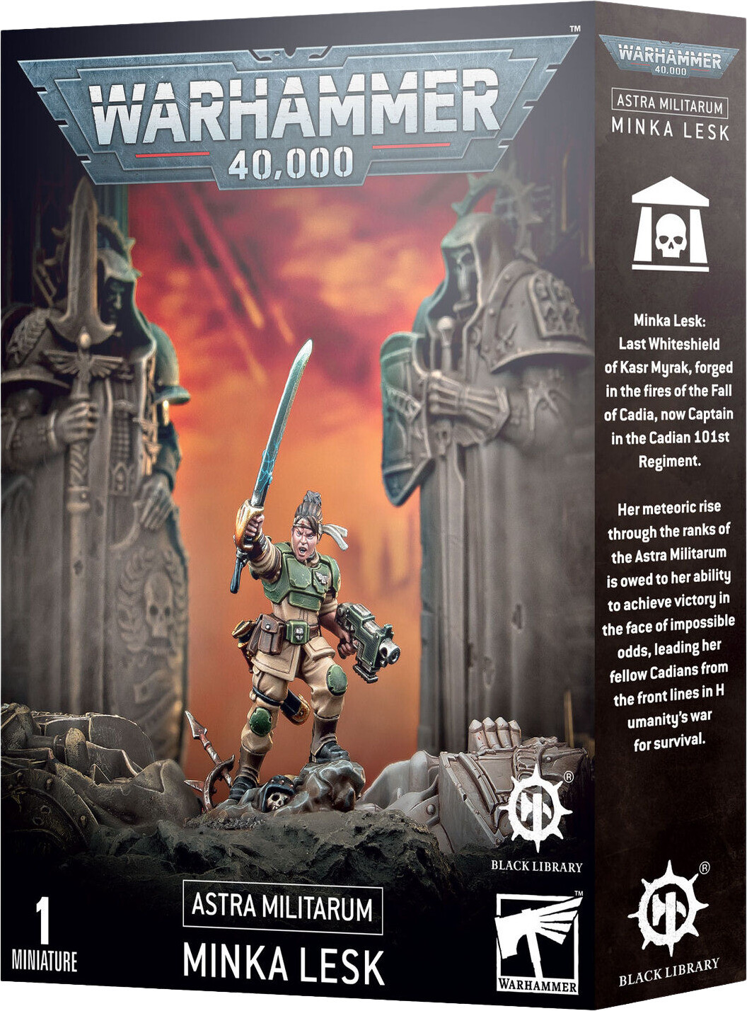 Minka Lesk: Astra Militarum – Hell's Last – Warhammer 40k Games Workshop – Nuovo In Scatola