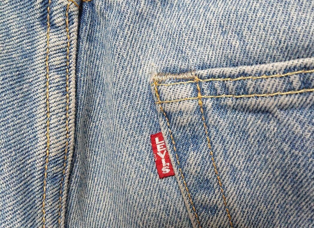 Vintage Levi's 501 Big E Patchwork Custom Denim J… - image 15