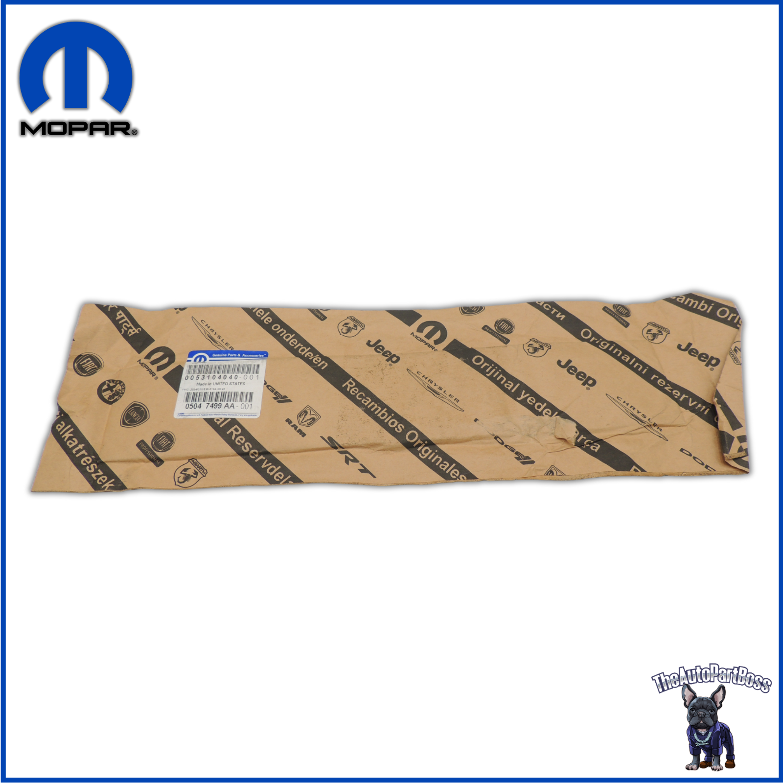 Exhaust Manifold Gasket OEM Mopar 5047499AA