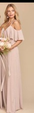 Show Me Your Mumu Caitlin Ruffle Stretch Maxi Dress Wedding Guest Baby Shower L