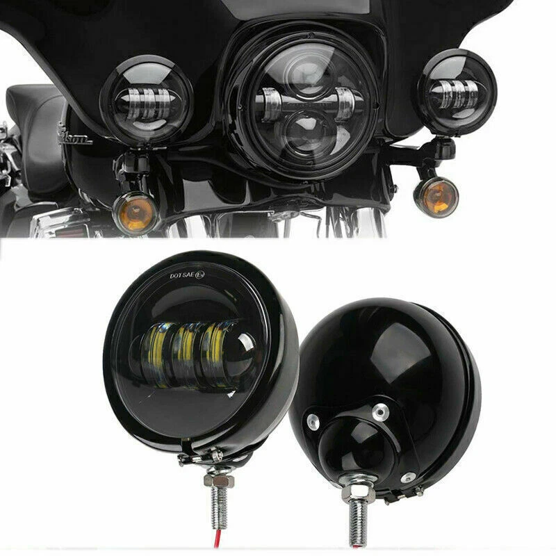 Luz de paso antiniebla LED Motorcycly 4,5" para Yamaha Royal Star Venture VStar 1100 Foto 2 de 4