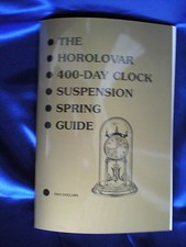 Horolovar 400 Day Clock Suspension Spring Guide