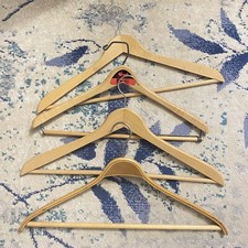 Vintage Wood Hangers Lot of 4