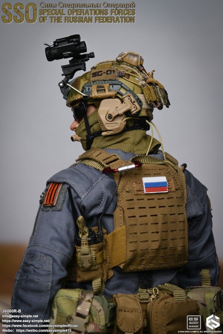 1/6 Scale EASY&SIMPLE 26060RB Russian Special Operations 1/6 Scale EASY&SIMPLE 26060RB Russian Special Operations