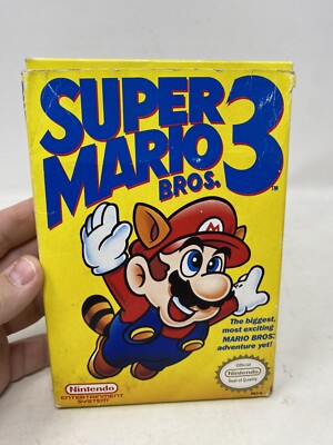 Super Mario Bros. 3 (Nintendo NES, 1990) COMPLETE CIB Ships Fast