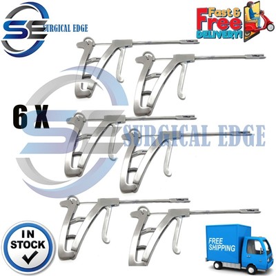 6 Scorpions Suture Passer Shoulder & Knee with Needles Arthroscopy Instruments