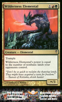 Coldsnap #134 Wilderness Elemental