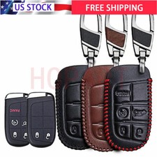 Remote Key Fob Cover Ring Chain Case For Jeep Grand Cherokee Chrysler Dodge Fiat Remote Key Fob Cover Ring Chain Case For Jeep Grand Cherokee Chrysler Dodge Fiat