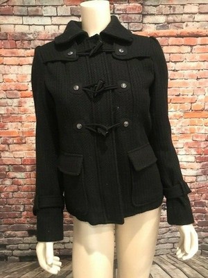 guess wool pea coat