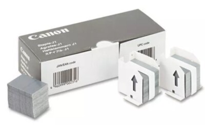 New In Box J1 Staples Canon 6707A001 STAPLE-J1 Staple Cartridge - 3 Cartridges