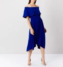 Coast Brooke Bandeau Dress Cobalt UK 6 RRP £119 LN049 AA 19