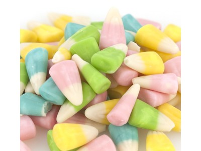 Bunny Corn, 5 Pound Package, Pastel Easter Candy Corn