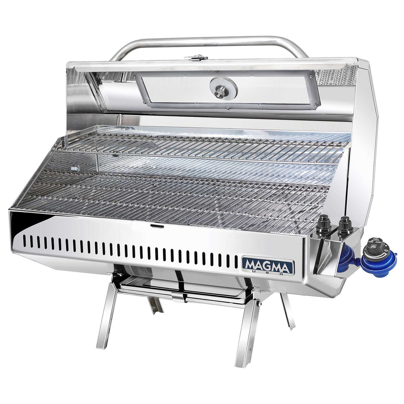 Magma A10-1225-2GS Monterey 2 Infrared Propane Barbeque Gas Grill Boat ...
