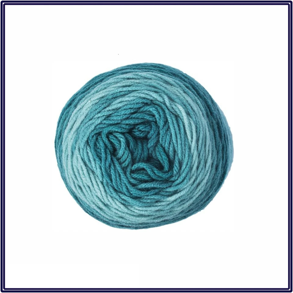 New Red Heart Super Saver Ombre Knitting Crochet Yarn 10 oz Skein 100% Acrylic - Image 4 of 4