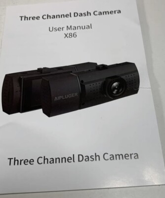 Aipluger Dash cam   305 sanding. Open Box 