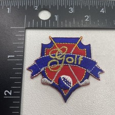 Small Shield Style GOLF Patch T034
