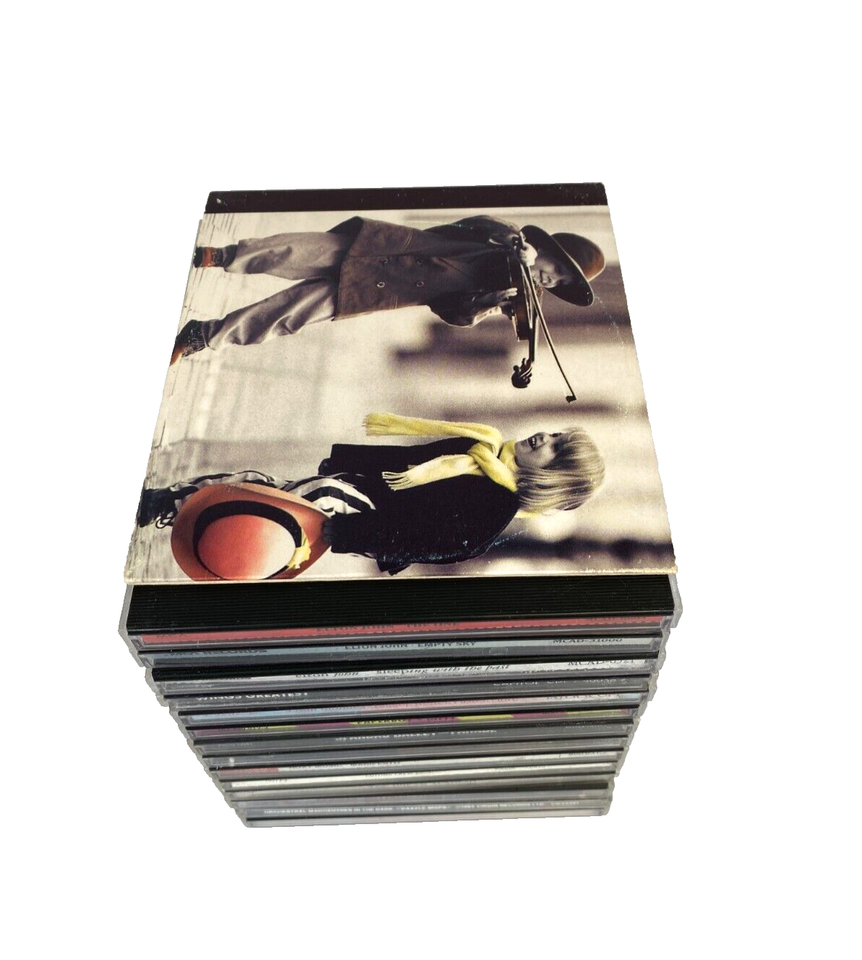 (Lot of 15) Vintage Rock Pop Rock CD's Mostly 1980s 1990s Different ...