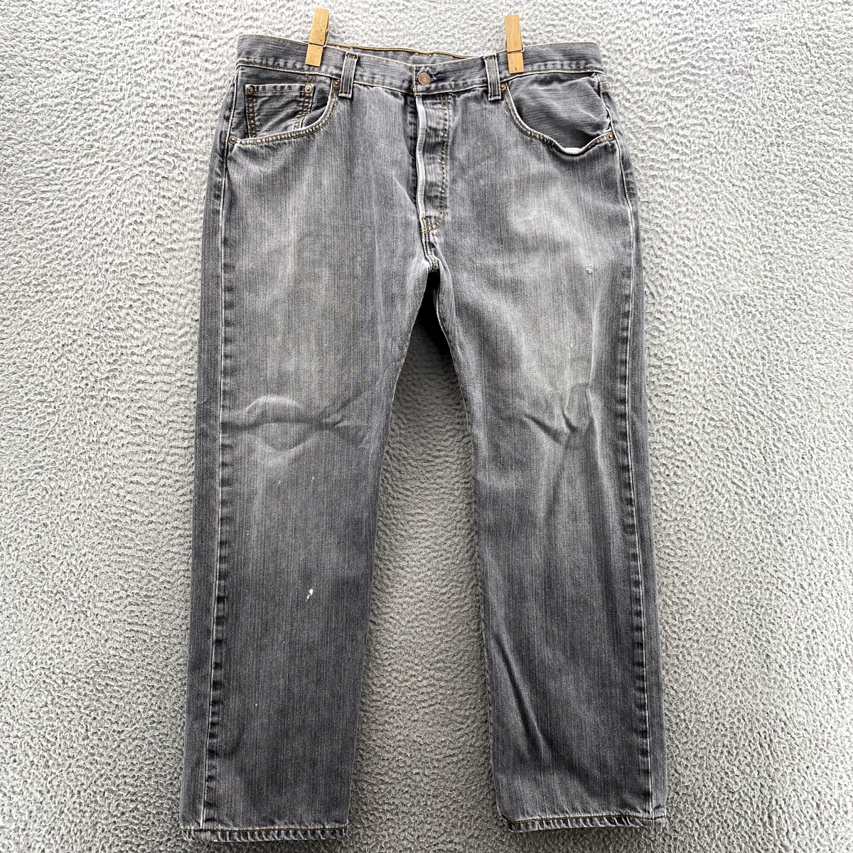 THE 501® XX Levis VTG Levis 501 XX Jeans Mens 36x29* Gray Button Fly 90's Denim