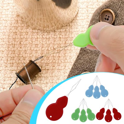 10Pcs Sewing Needle Threader Easy Threading Gadget For Elderly
