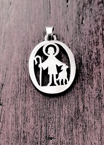 Retired James Avery The Good Shepherd Pendant