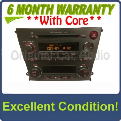 05 06 SUBARU Legacy outback Radio 6 Disc Changer CD Player P