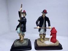 Vintage Firefighter Figures 1989 8 One Lot H4