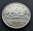 1985 Canada Nickel Dollar — photo from another recent sale